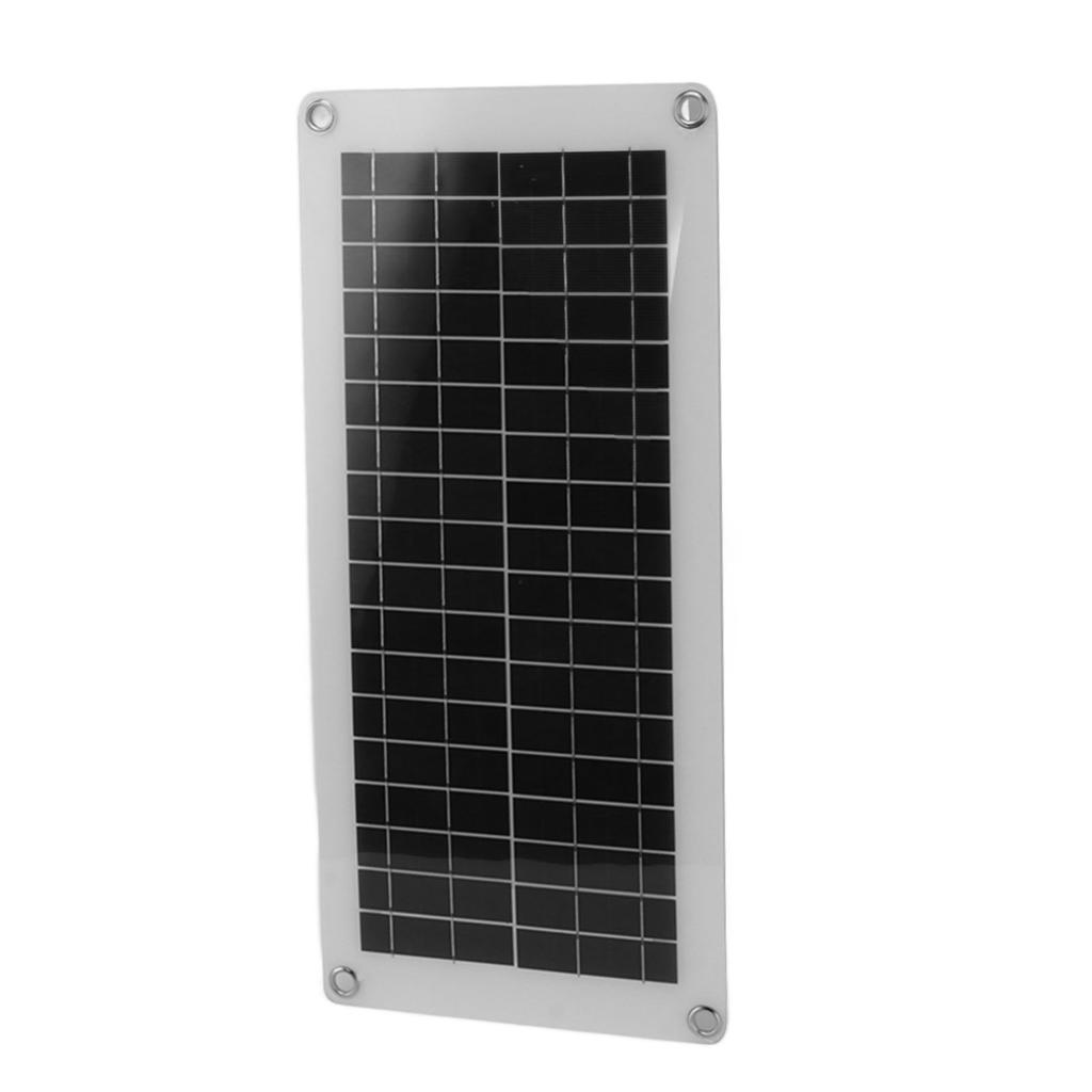 Solar Panel Kit Polycrystalline 100A Controller 10W 18V Solar Charging Panel with Battery Box Pump