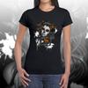 T Shirt Unisexs Sugar Skull Girl Butterflies Exclusive Krefta Tattoo Tshirt