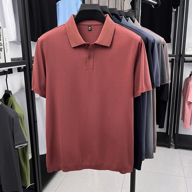 E-Litem Men's Business Casual Polo Shirt YTMTST7107