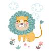 Lion Child Diamond Painting Kit 15 X 20 Cm