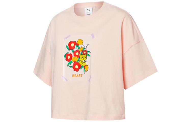 PUMA x The Beast/, T Shirt Women s Pink 533988-27 XL