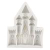 Silicone Castle Shaper Stereoscopic House Moulding Tool for Fondant Chocolate Cake Decorating
