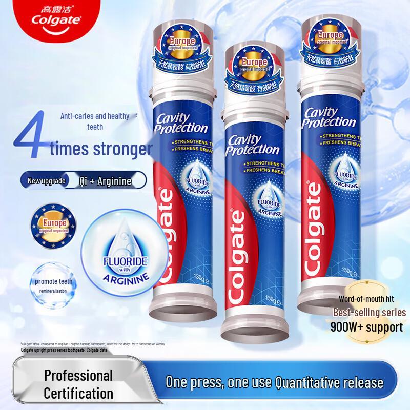 Colgate Cavity Protection Toothpaste 130g x 3-Pack