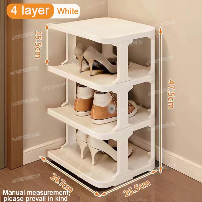 Multi-layer Shoes Storage Rack Minimalist Shoe Organizer for Home Dormitory Saving Space Wall Corner Shoe Cabinets