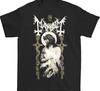 Unisex Short Sleeve Crew Neck Cotton T Shirt Mayhem Band
