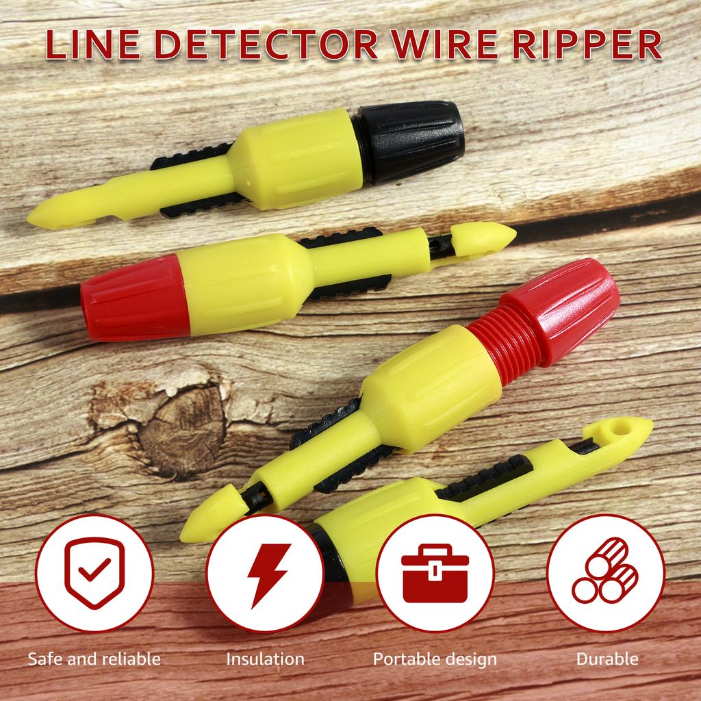 4 buc sârmă Piercing sondă Kit 2 mm 4 mm portabil izolație Piercing puncție sondă testare cârlig clip sârmă Piercing instrument de testare