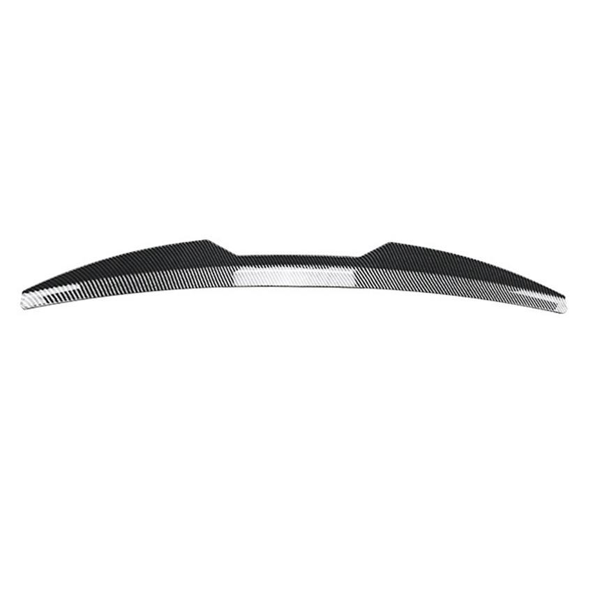 Rear Roof Spoiler Wing For Ford Focus MK3 RS 2011-2018 Car Rear Roof Trunk Spoiler Lip Trim Glossy black/Carbon Fiber Look