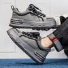 2026 Leisure Sports New Thick Soled Fashionable Trend Breathable Niche Design Versatile Low Top Men's Board Shoes