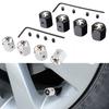 Anti-theft Car Wheel Tire Stem Valve Caps for 407 206 107 307 308 406 408 208 301 3008 2008 208XS 208GTi Exterior