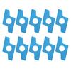 10 Pcs Pre Cut Kinesiology Tape for Knee Waterproof Knee Support Tape Elastic Cotton Athletic Tape for Joint Support Muscle Pain Relief