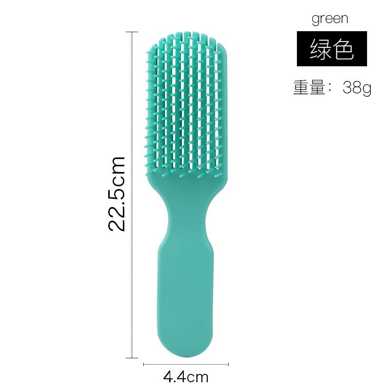 

Salon Hair Comb Ventilated Comb Hollow Brush Anti-tangle Rib Comb Anti-static Massage Hair Comb Wet Dry Dual Purpose Comb Tools
