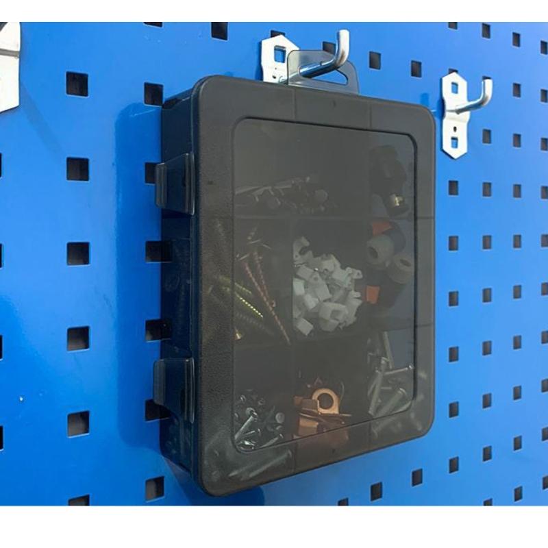 Organizador de Peças Pequenas 9/12/15/18/24 Compartimentos Organizador com Divisórias Removíveis para Ferragens Parafusos Porcas Pregos Contas