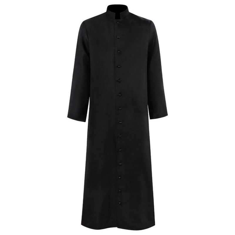 Halloween Cosplay Costumes Medieval Monk Robes Wizard Costumes Priest Costumes Church Priest Cosplay Costumes