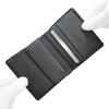 Inden Leather Billfold Black with Black Deer [Inden-ya] Bi-fold Wallet, Z, Thin, Compact, Deerskin, Lacquer, Pattern, 2013-01-165