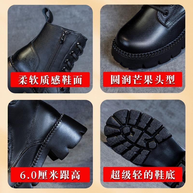 Small Heel Brown Martin Boots Women's Summer Thin Thin Thick Bottom Breathable Retro Comfortable Women's Boots