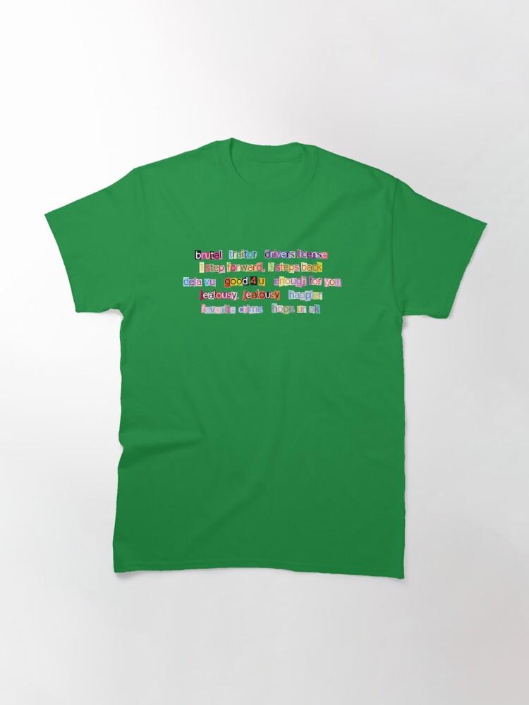 Sour Song Titles Classic T-Shirt