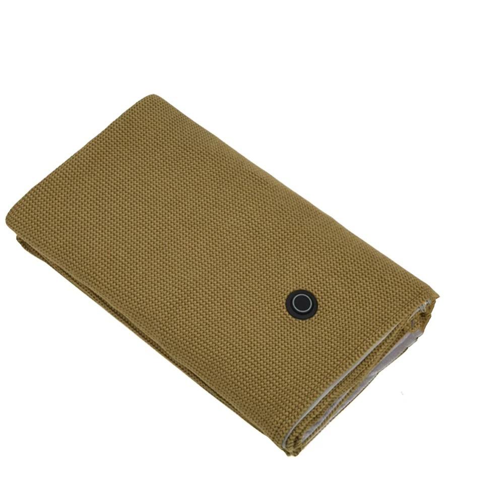 Wearable Electric Heated Blanket Zipper Closure Body Warmer Wrap Heating Large Shawl  Travel