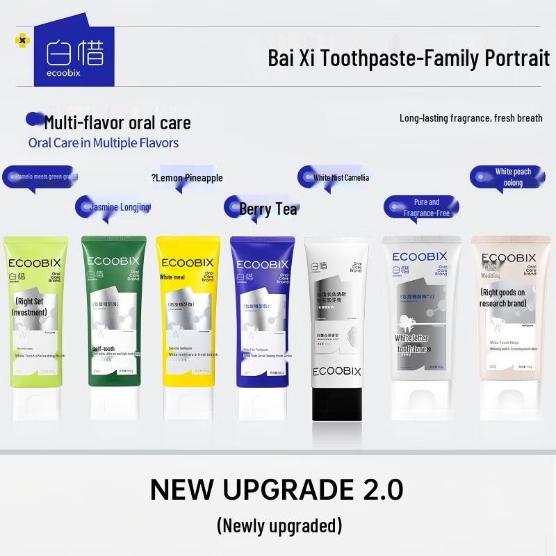 

Baixi Jasmine Longjing Flavor Toothpaste 100g