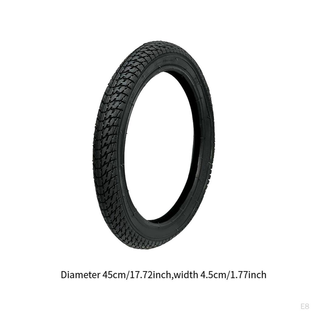 Kids Bike Tire Bicycle Comfortable Strong Grip Good Water Drainage Wear Resistant Non Slip