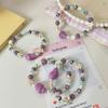 Conch Star Ceramic Beaded Bracelet: Women's Light Luxury Jewelry for Parties and Students