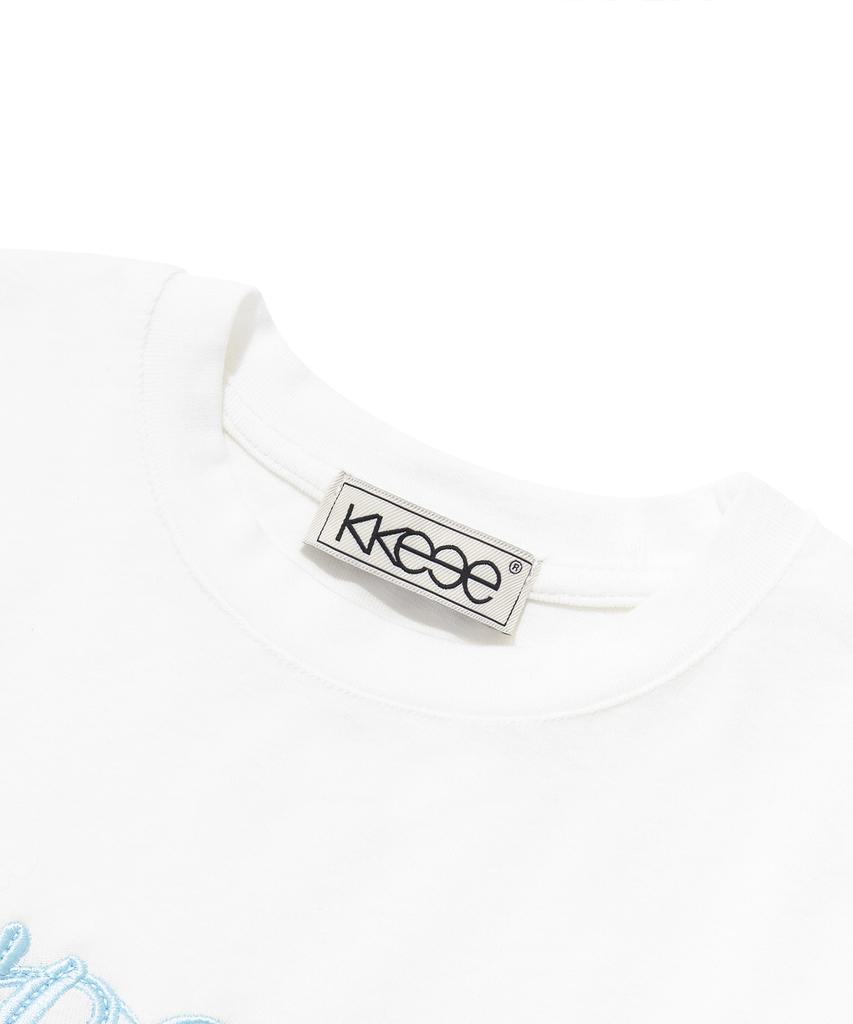 KKEEE Chain Stitch Slim Long Sleeve Tee (2 Colors)