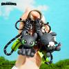Genuine 3D Toothless Figurine Keychain Pendant - Cute Gift for Friends