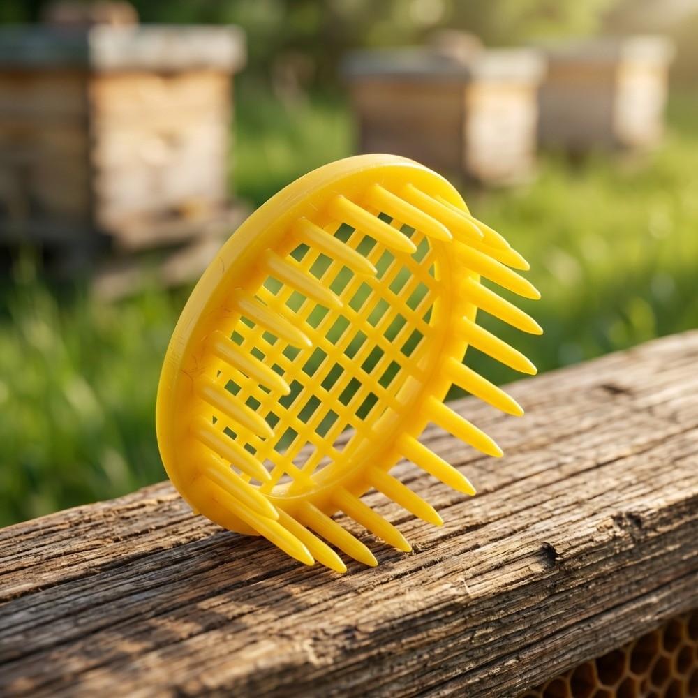 6Pcs Durable Queen Bee Rearing Box Plastic Bee Rearing Tool Ventilated Queen Bee Cage  Beekeeping