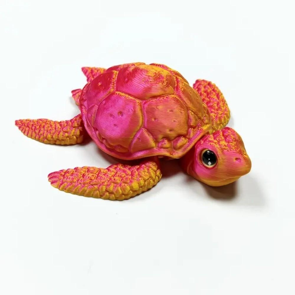 3D Printed Animal Statue Colorful and Cute Action Figure New Collection Model  Home Decoration