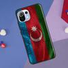Azerbaijan Flag Cover For Xiaomi 14 13 Ultra 11T 12T 13T 14T Pro POCO X7 Pro X3 X5 F3 F5 F6 M6 X6 Pro Case