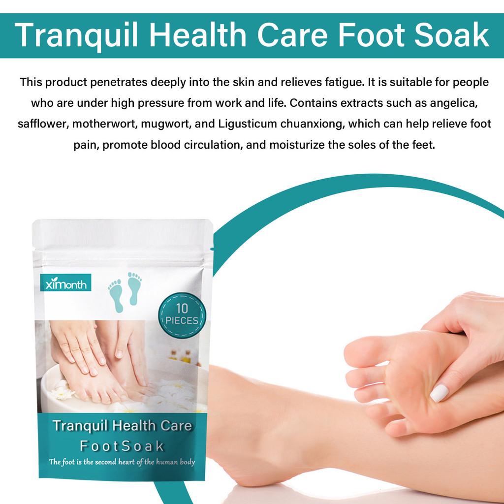 Ximonth Herbal Foot Soak Package Relaxing Comforting Foot Bath Relief For Body Discomfort And Moisturizing Benefits