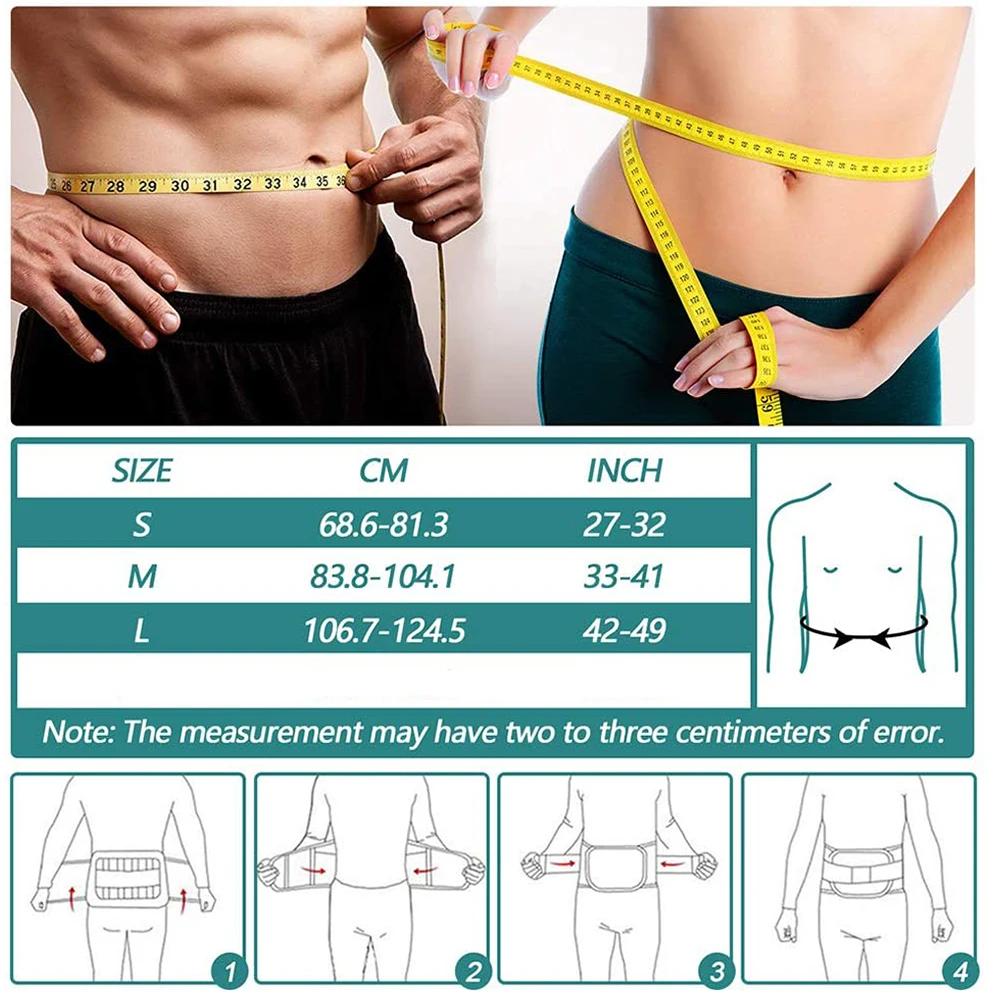 Waist Support Lumbar Support Belt Adjustable Waist Belt