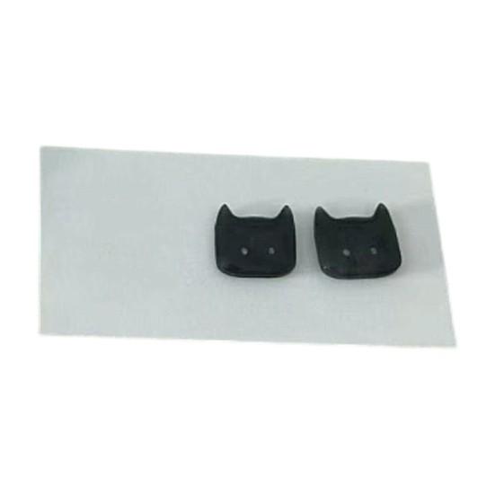 

1 Pair Stud Earrings No Burrs Lightweight Kitten Design Ear Studs Allergy-free Invisible Non-irritating Earrings Jewelry Gift F