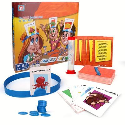 Guess Who I Am "Is an Interesting Family Guessing Game Suitable for Family Gatherings, Holiday Gifts, Halloween, And Christmas Gifts
