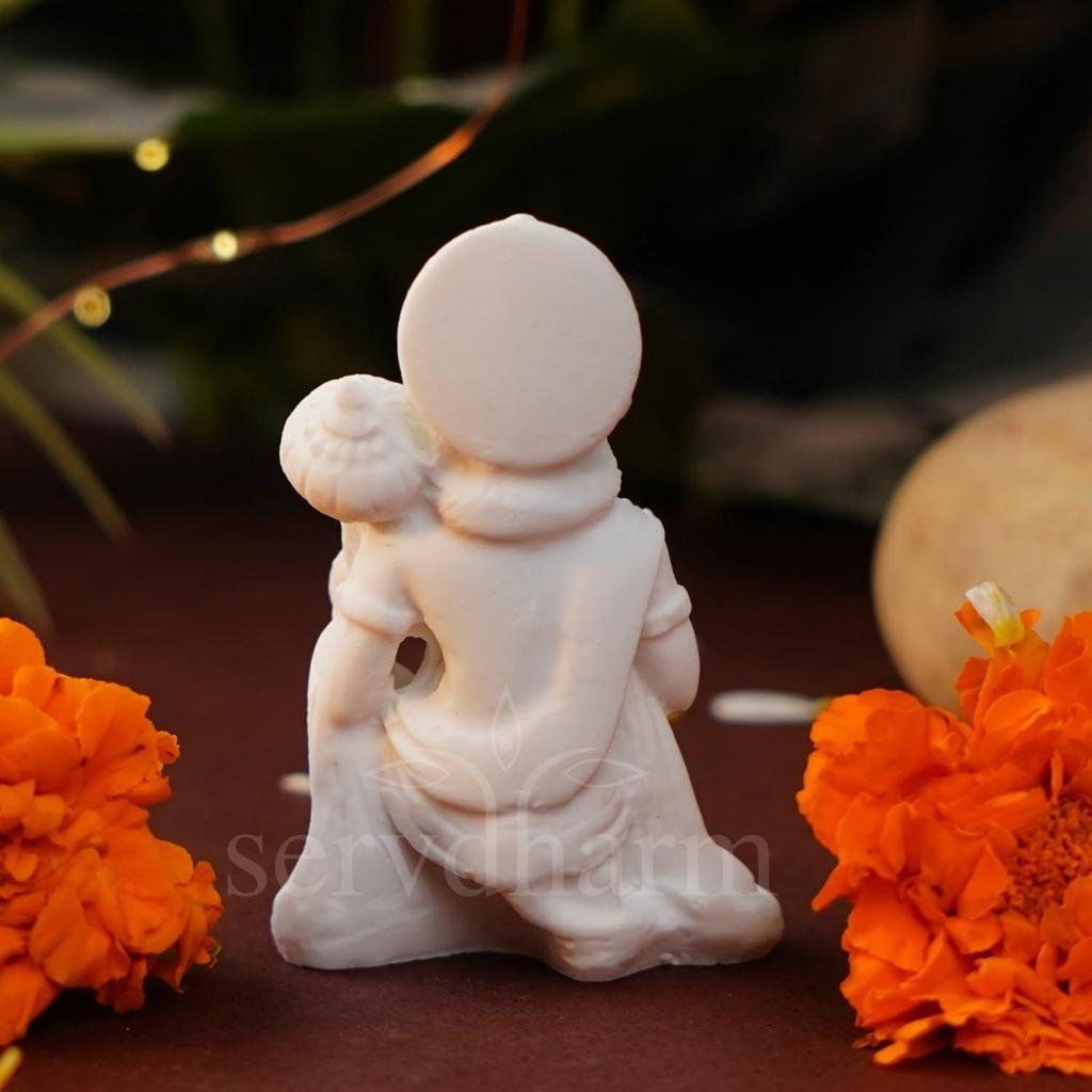 Hanuman Ji Murti for Home Decor & Pooja| Hanuman Idols for Car Dashboard, Pooja Room, Home Decor, Office Desk |