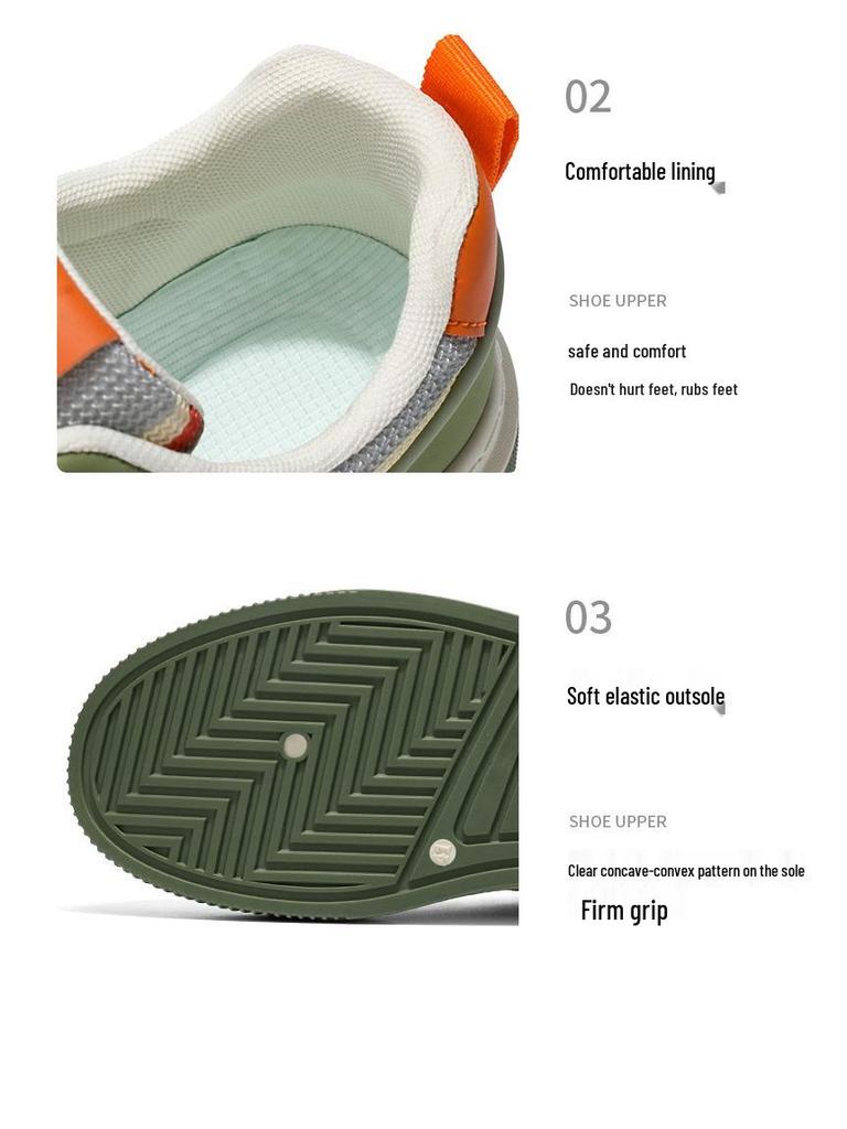 Men's Autumn Height-Increasing Skate Shoes - Breathable, Thick Sole, Korean Style, Versatile Casual Sneakers for Teens