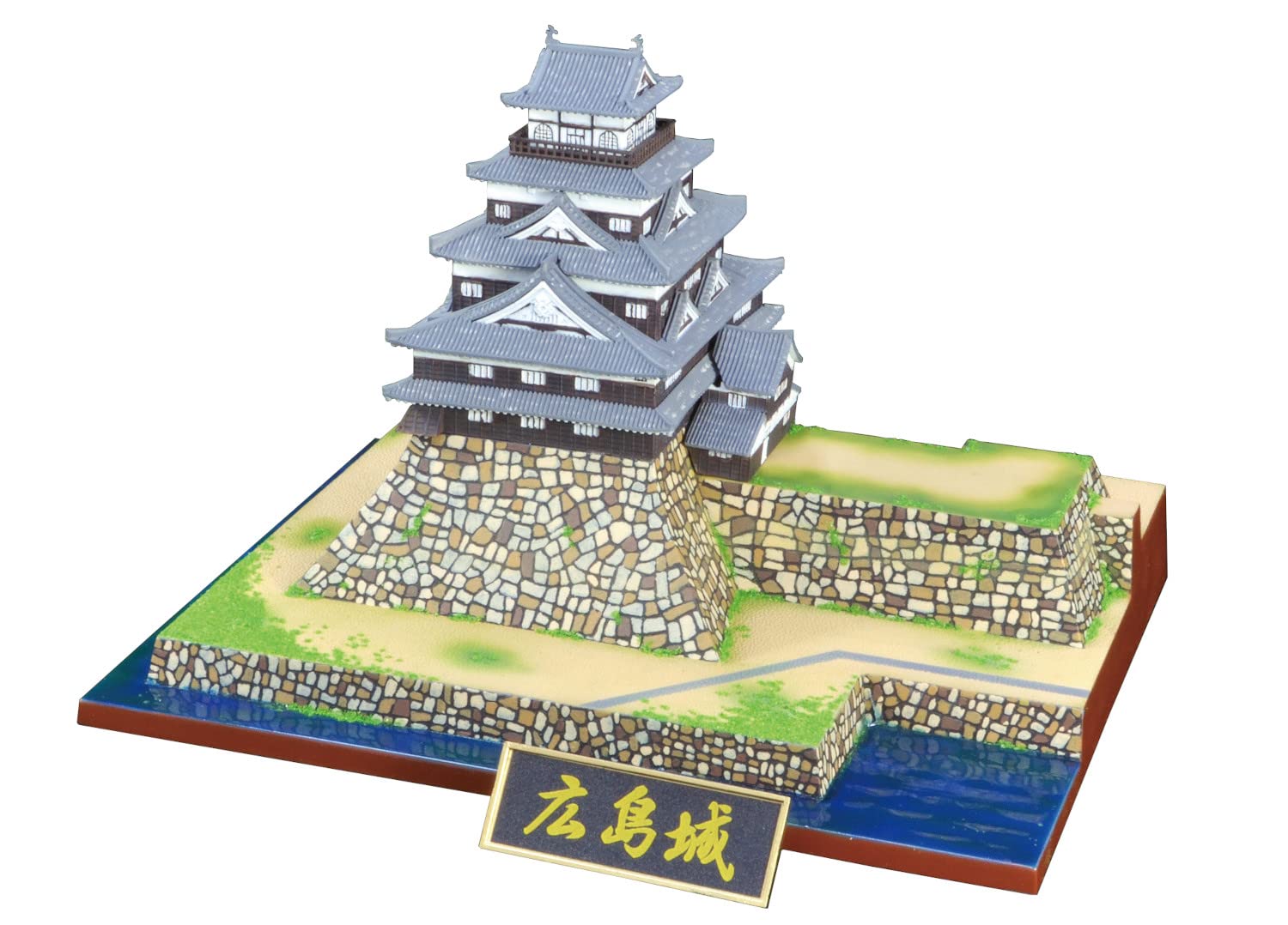 

Doyusha 1/350 Japanese Castle Standard Hiroshima Castle Plastic Model S-29 Molded Color