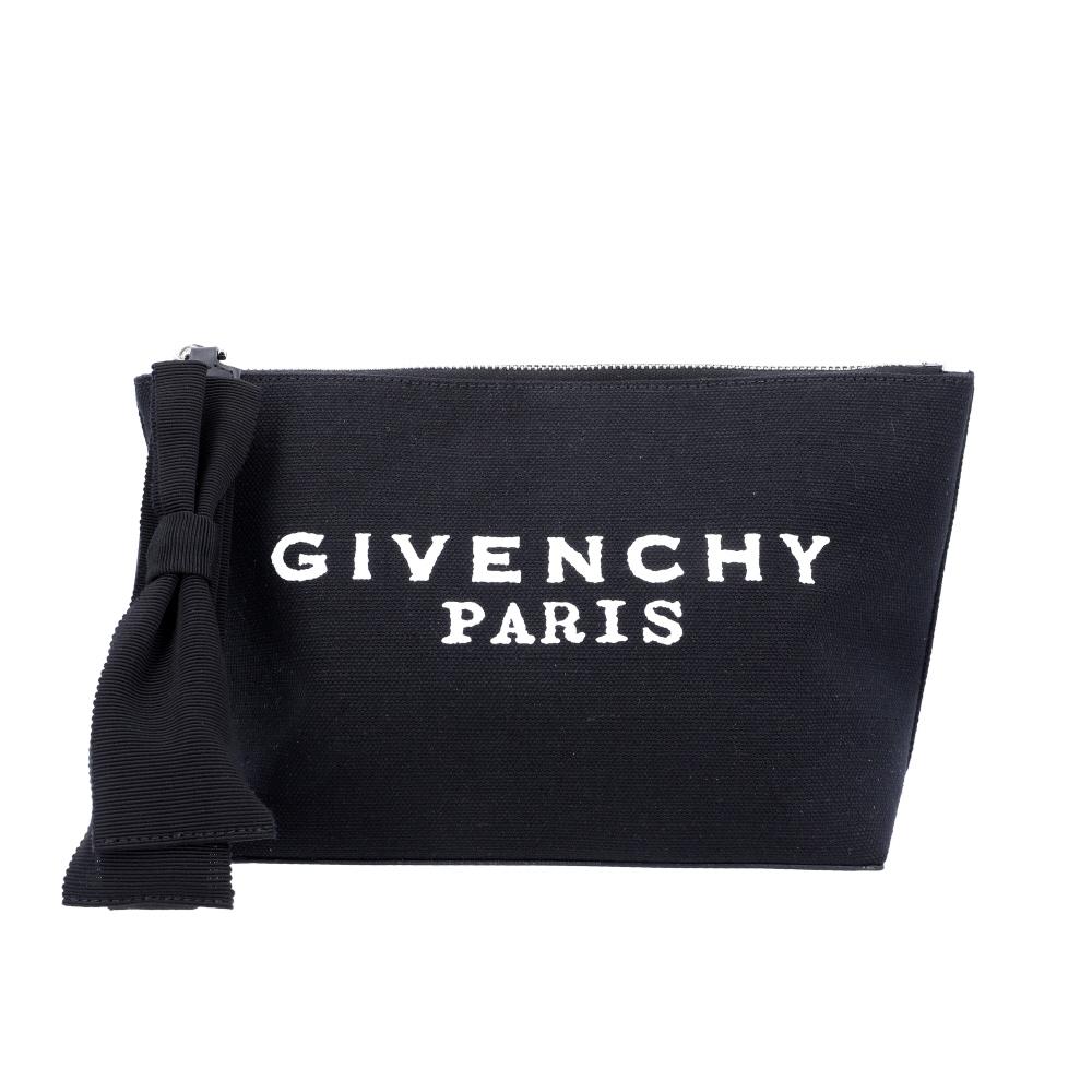 Givenchy Logo Bow Pouch Bag Bb60pqb2ds BB60PQB2DS 001