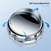 2Pcs Car 360° Rotating Blind Spot Rear View Mirror Wide Angle Adjustable Round Mirror Suction Cup Convex Mirror