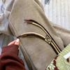 Tights sweatpants women's winter new velvet loose straight casual sweatpants small corduroy pants