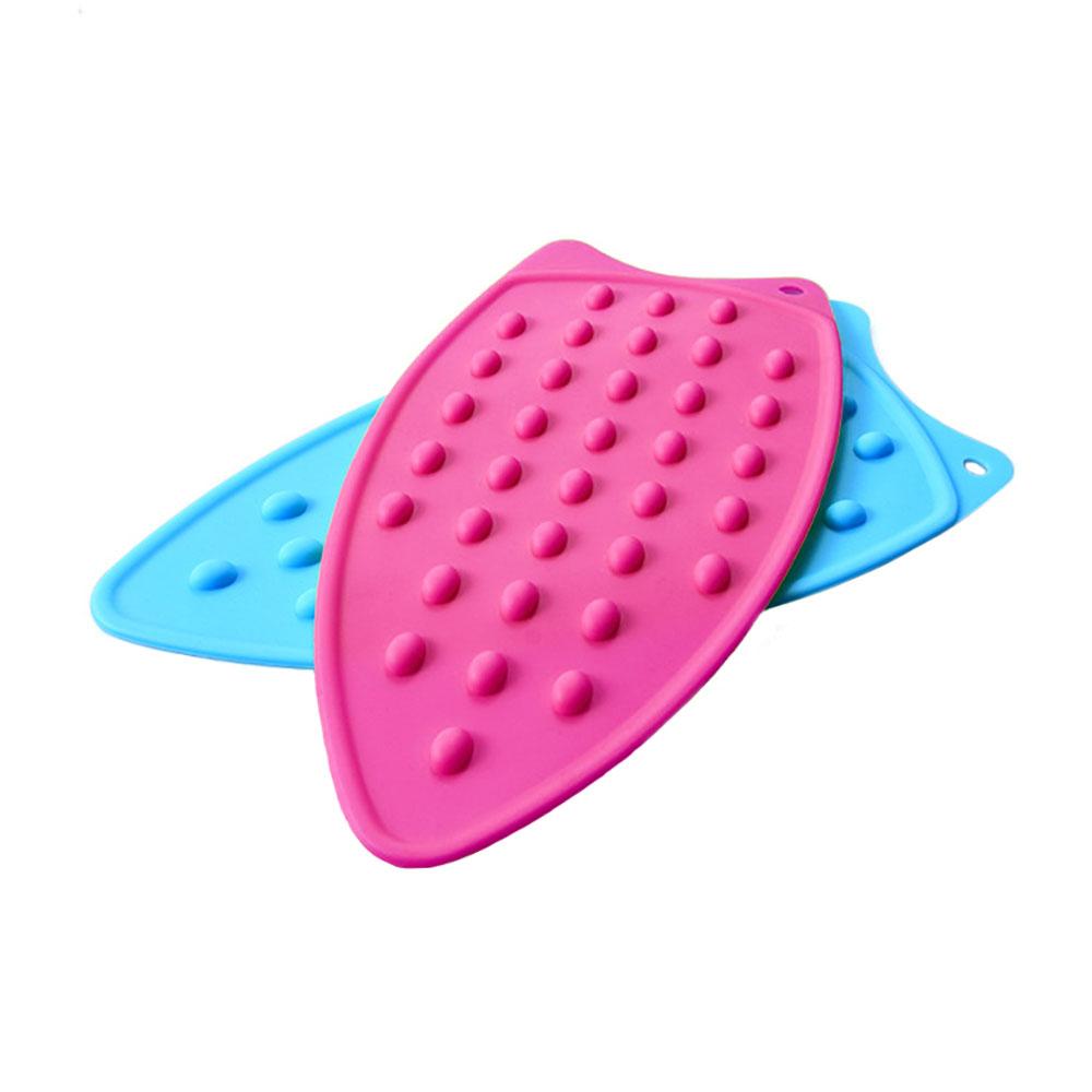 Silikon Welt Silikon Hitzeschutzmatte Bügeldecke Rutschfest Hitzebeständig Gepunktete Bügeleisenablage Bügelbrettunterlage