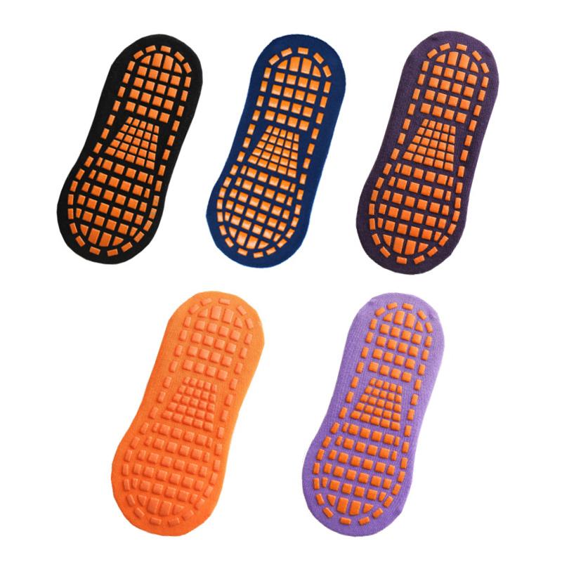 5 Çift/Set Erkek Kaymaz Pamuk Çorap Kadın Çocuk Yaz Komik Trambolin Yoga Kaymaz Bilek Kısa Çorap Parti