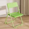 Multi-Purpose Folding Chair: Computer, Training, Conference, Dining, Office, Plastic, with Backrest & Photo Stool