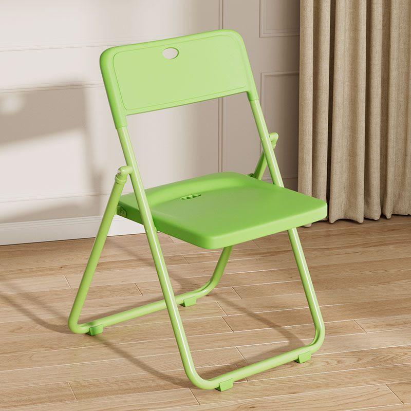 Multi-Purpose Folding Chair: Computer, Training, Conference, Dining, Office, Plastic, with Backrest & Photo Stool