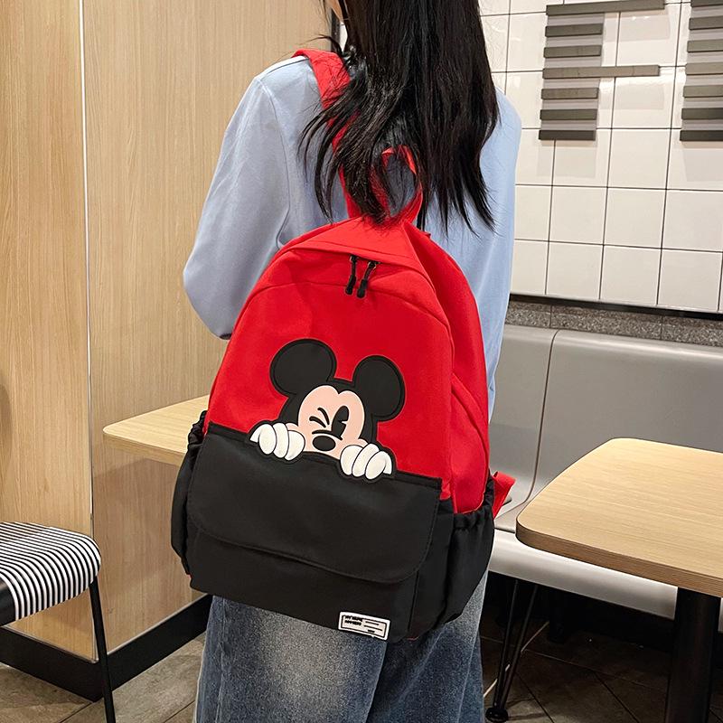 Trendy Soft Girl Cartoon Backpack: Large Capacity Schoolbag for Students