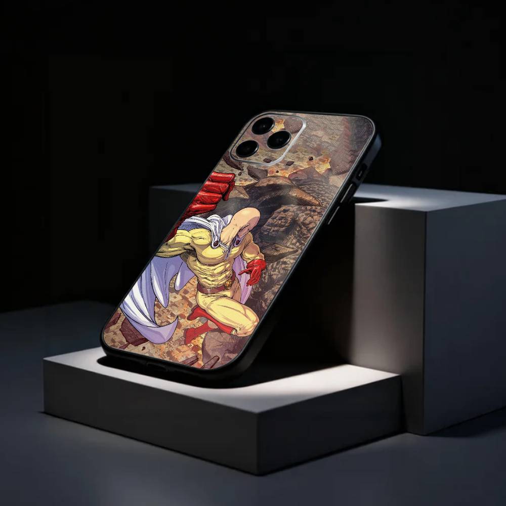 Lustiges One Punch M-Man Handyhülle Silikon Weich Für IPhone 17 16 15 14 13 12 11 X XR Plus Pro Max Plus