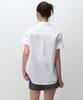 MUSINSA STANDARD WOMAN Women'S Relaxed Soft Poplin Short Sleeve Shirt [White]