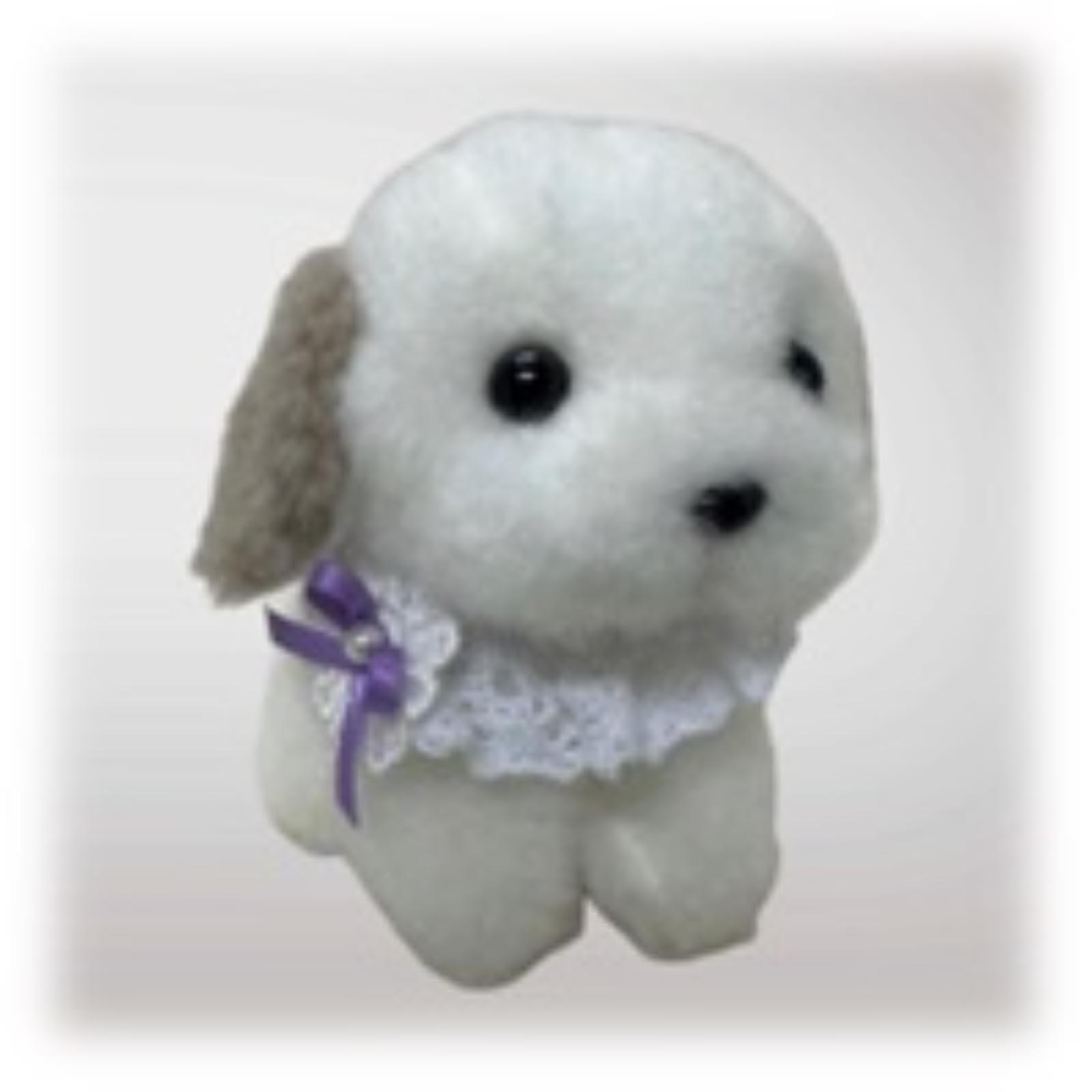 Бамбуковый побег Пушистая серия Собака Белый 50009 Прибл.. H10см