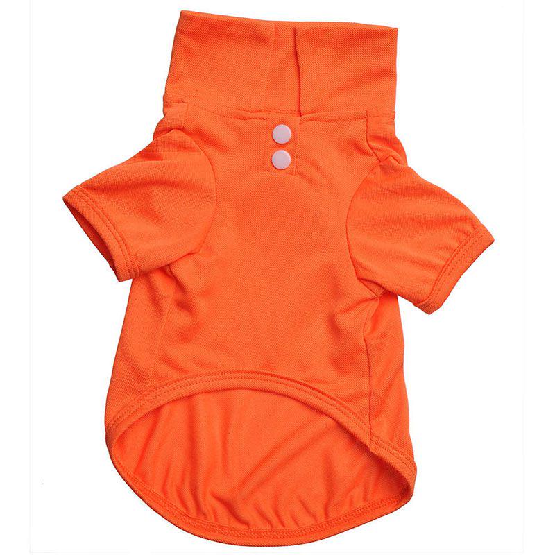 Stilvolles Haustier Hund Polohemd Top Sommer Lebhafte Farben Für Hunde Und Katzen Bekleidung T-Shirt