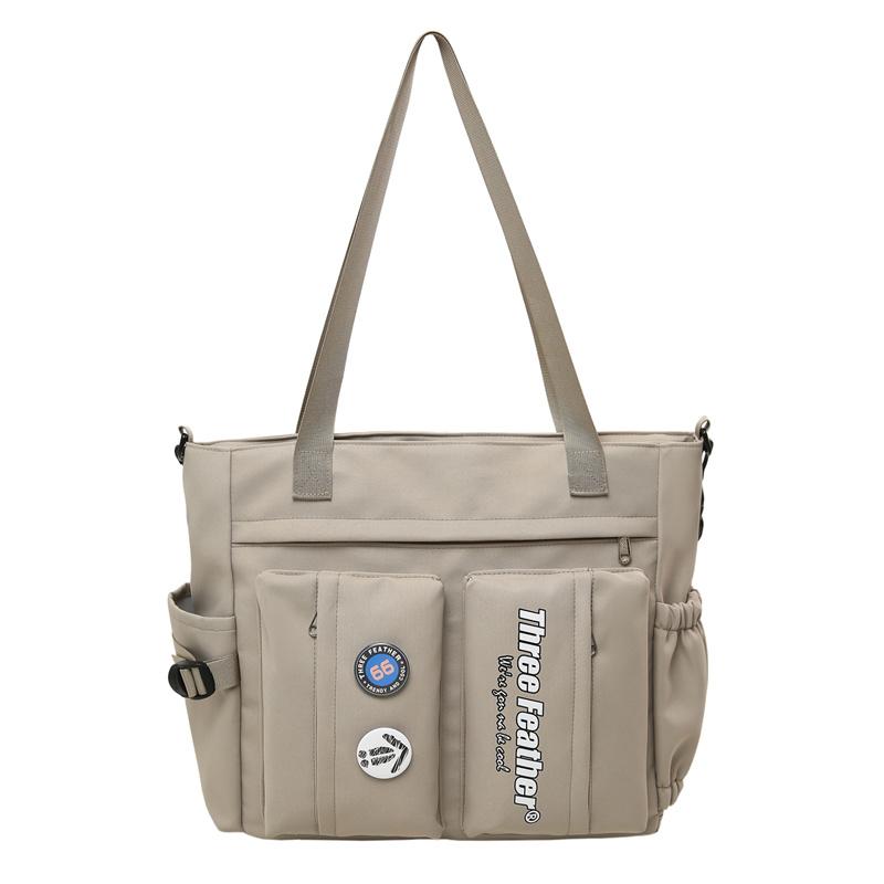 Messenger Bag mit mehreren Fächern für Herren und Damen, große Kapazität, Studenten-Klassentasche, Umhängetasche