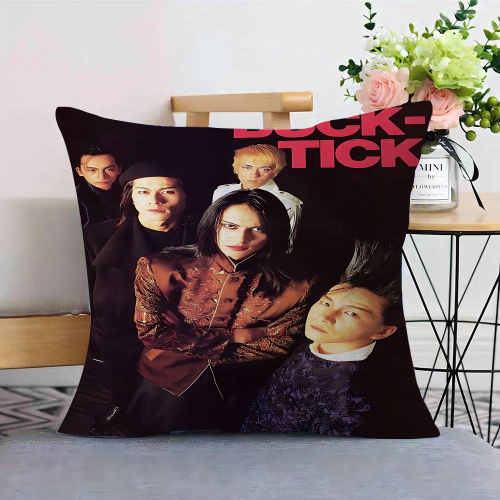 Classic B-Buck T-Tick Decorative Room Aesthetics Pillow Case Home Decor Bedroom Sofa Bed Couch Pillow Cover 45x45